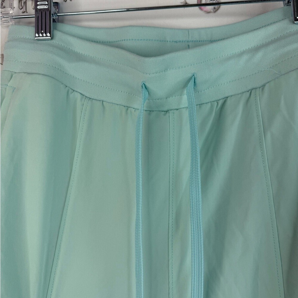 Fila pants joggers cuff hem bottom Light blue mint Green Women's Joggers comfy - Picture 8 of 13
